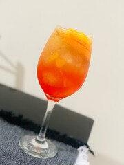 glass of orange juice