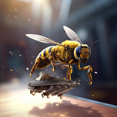 3d cartoon bee