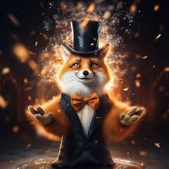 cartoon magic fox  characters 
