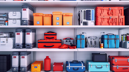 Medical Aid Boxes and Emergency Response Equipment