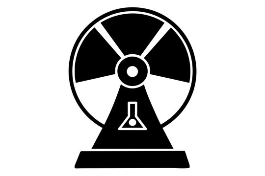 recommend clip art: nuclear gauge silhouette vector illustration