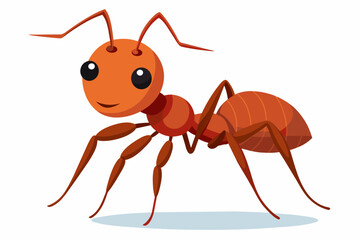 ant silhouette vector illustration