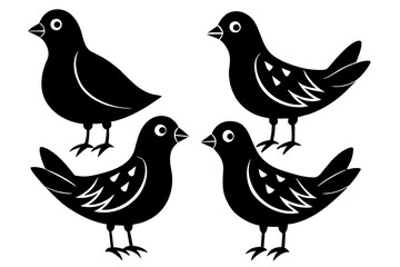 sweetie silhouette vector illustration