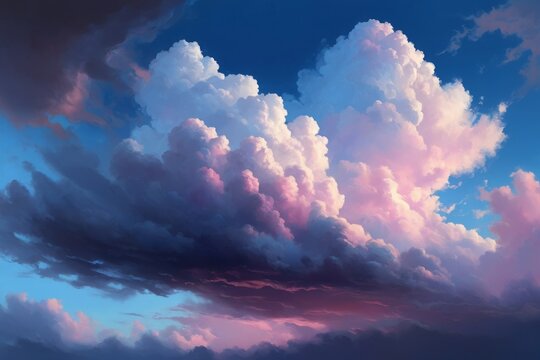 dramatic cloudscape