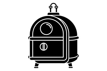 autoclave silhouette vector illustration