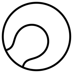 tennis icon, simple vector design