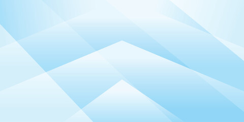 Modern light blue gradient abstract background vector with geometric shapes. Blue business and technology concept.