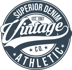 Vintage T Shirt Design