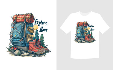 Explore More tshirt design