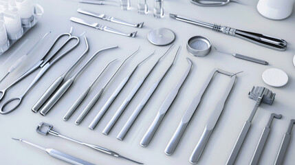 Surgical Tools for Precise Procedures - obrazy, fototapety, plakaty