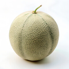 japanese melon on  white background