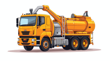 Piece flat cartoon vactor illustration isolated 