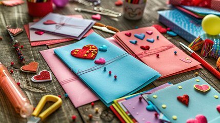 Valentine's Day Crafts: Homemade Cards and Decorations