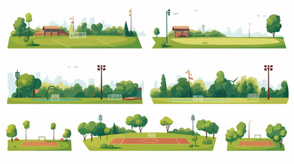 Pitch or Sports Ground as Outdoor Playing Area for