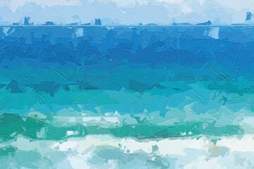 Oil paintings and various floral landscapes, the sea, chrysanthemums, and animals are beautiful