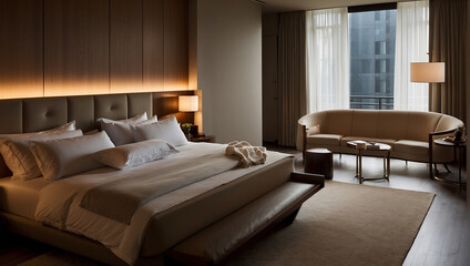 Obraz premium interior of a bedroom