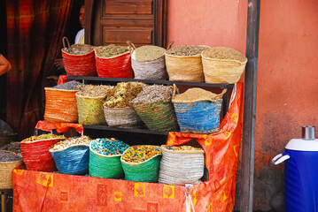 bags for sale at the market