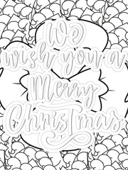 Keychain Quotes Flower Coloring Page Beautiful black and white illustration for adult coloring book