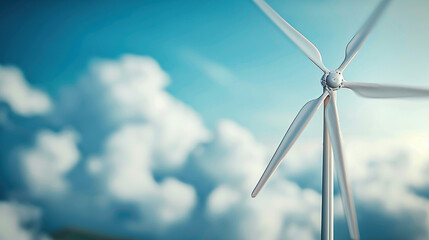 Wind Turbine Model for Green Energy Concept