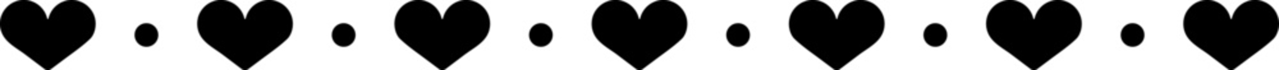 Minimalist Line With Heart Decorative