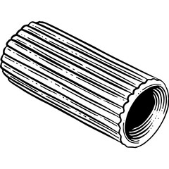 Hand drawn Rigatoni Pasta Sketch Illustration