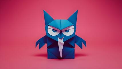 Cool Origami Background Handmade