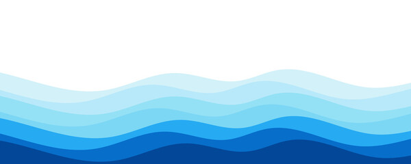 Abstract wave layer background