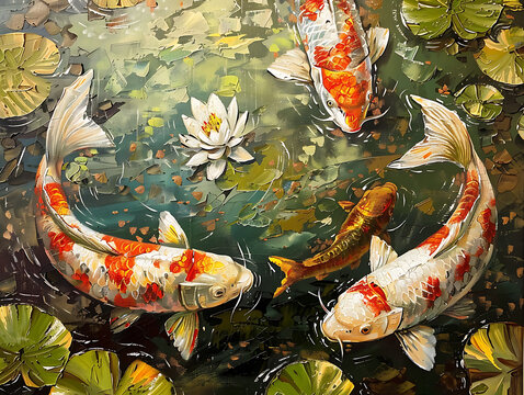 Beautiful and popular crap fish that not only add beauty and vitality to the home, but according to belief are also a symbol of good fortune