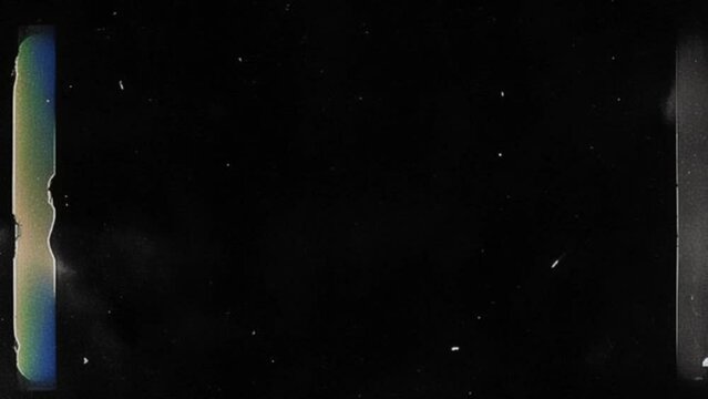 Black texture grunge overlay film vintage effect looping animation 4k