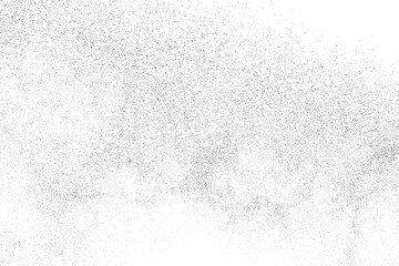 Black texture on white. Worn effect backdrop. Old paper overlay. Grunge background. Abstract pattern. Vector illustration, eps 10	
