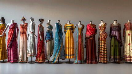 Vibrant Array of Traditional Costumes