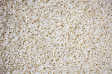 Food rice background. It is the Premium Chinigura Rice of Bangladesh also known as Kalijira rice. It is used for cooking Polao, Khichuri, Biriyani, or the traditional Bangladeshi Payesh. 