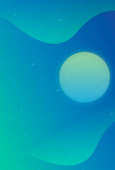 Fototapeta premium Fondo de ondas abstractas para diseño de folletos y volantes.