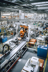Sophisticated HL Manufacturing Line Combining Human Labor and Automation