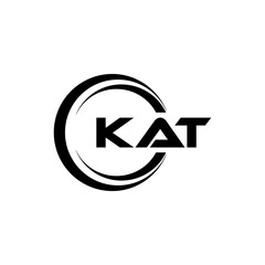 KAT Letter Logo Design, Inspiration for a Unique Identity. Modern Elegance and Creative Design. Watermark Your Success with the Striking this Logo.