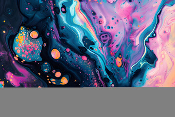 Abstract painting vibrant background
