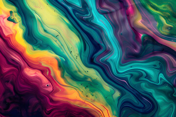 Abstract painting vibrant background
