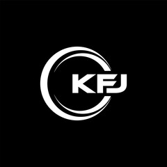 KFJ Letter Logo Design, Inspiration for a Unique Identity. Modern Elegance and Creative Design. Watermark Your Success with the Striking this Logo.