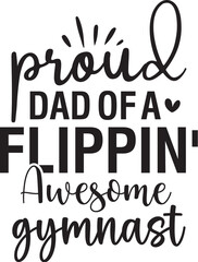 Proud Mom of a Flippin' Awesome Gymnast