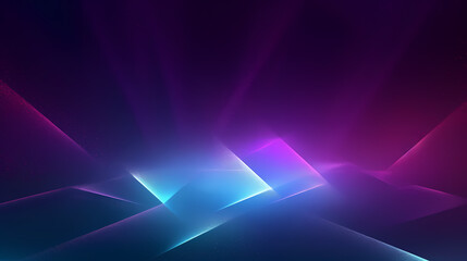 Abstract background with neon light