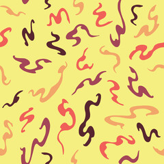 Abstract Smoke Fog Seamless Pattern Vector illustration Design