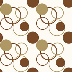 seamless background with circles