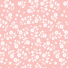 seamless pattern with flowers