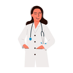 Female Doctor Illustration