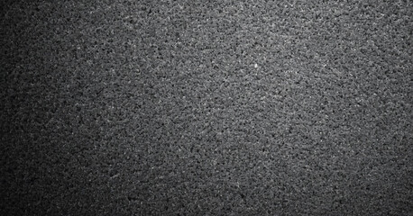 Obraz premium Black, white and grey grain texture gradient background gray smooth grunge grainy noise poster spotlight banner copy space