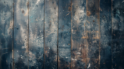 Wooden wall with paint stains