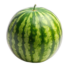 watermelon isolated on white clipping path