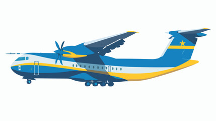 August 24 2021 Antonov An-70 plane in