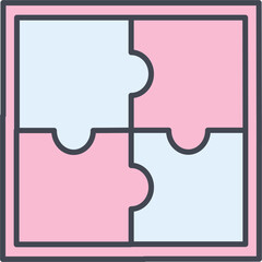 Puzzle Vector Icon