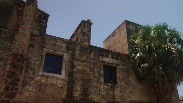 National Pantheon facade from behind in Santo Domingo, Dominican Republic